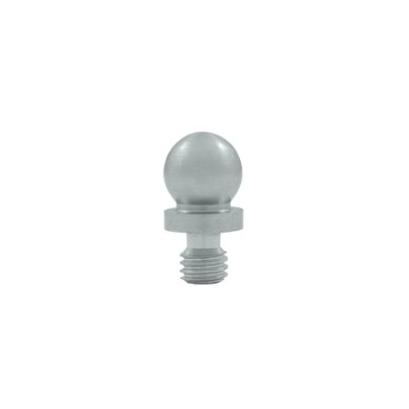 Deltana CHBT26D Ball Tip Cabinet Finial Brushed Chrome, 10PK CHBT26D-XCP10